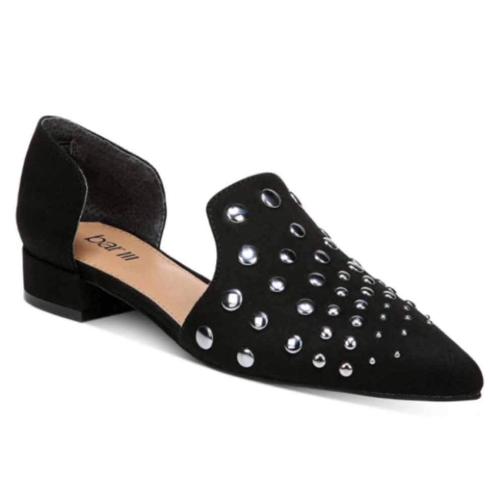 Bar Ill Women’s Cansia Black Faux-Suede
Slip-On Pointed Toe Heels Shoes - Picture 3 of 15